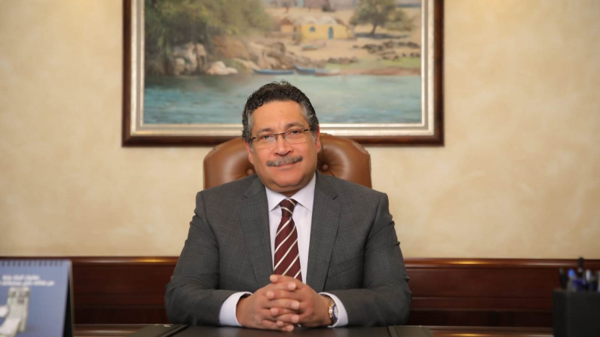 حسن غانم رئيس مجلس الإدارة والعضو المنتدب ببنك التعمير والإسكان FirstBank