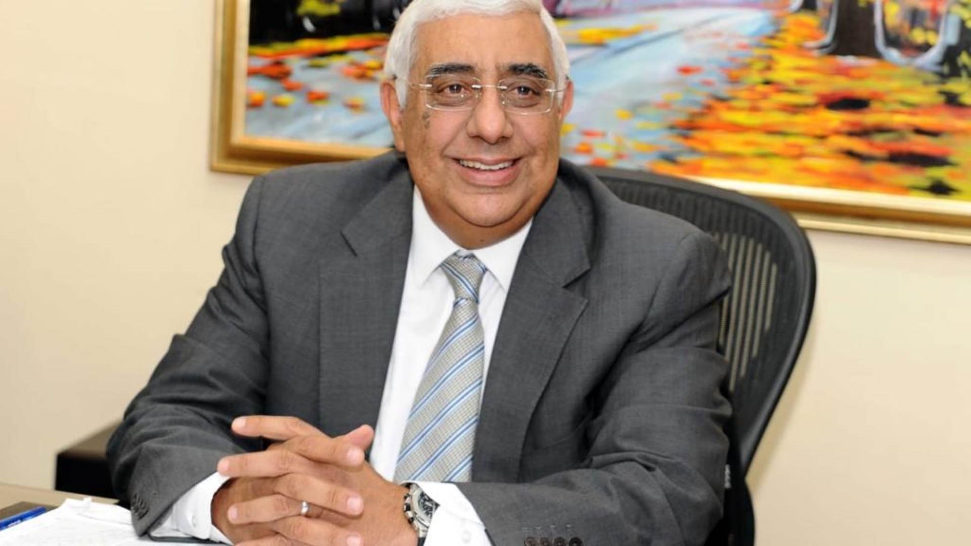 أشرف القاضي رئيس مجلس إدارة المصرف المتحد FirstBank