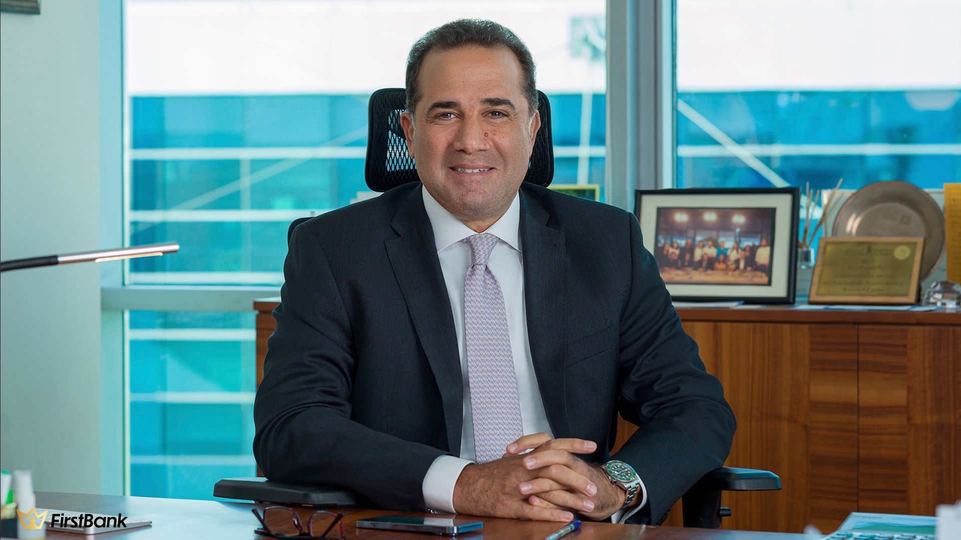 خالد السلاوي الرئيس التنفيذي والعضو المنتدب بالبنك الأهلي الكويتي مصر FirstBank