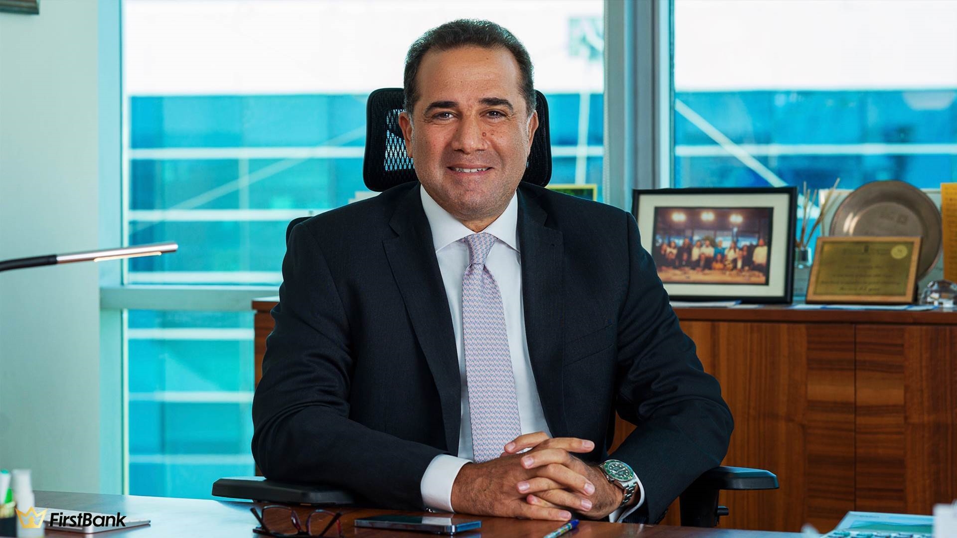 خالد السلاوي الرئيس التنفيذي والعضو المنتدب بالبنك الأهلي الكويتي مصر FirstBank