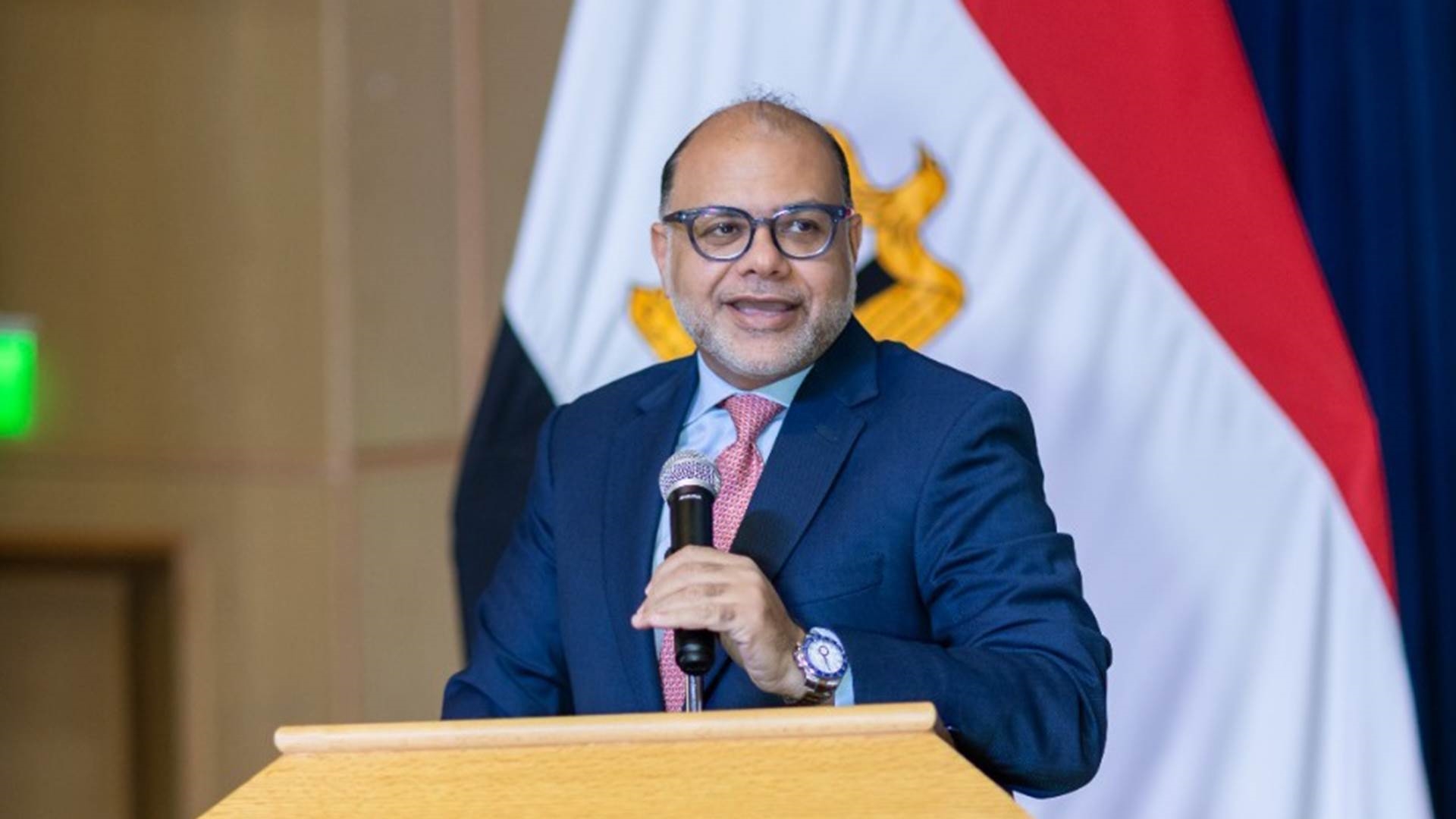 شريف لقمان نائب محافظ البنك المركزي لقطاع الشمول المالي FirstBank