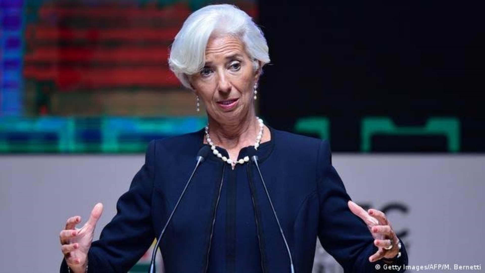 كريستين لاجارد رئيسة البنك المركزي الأوروبي FirstBank