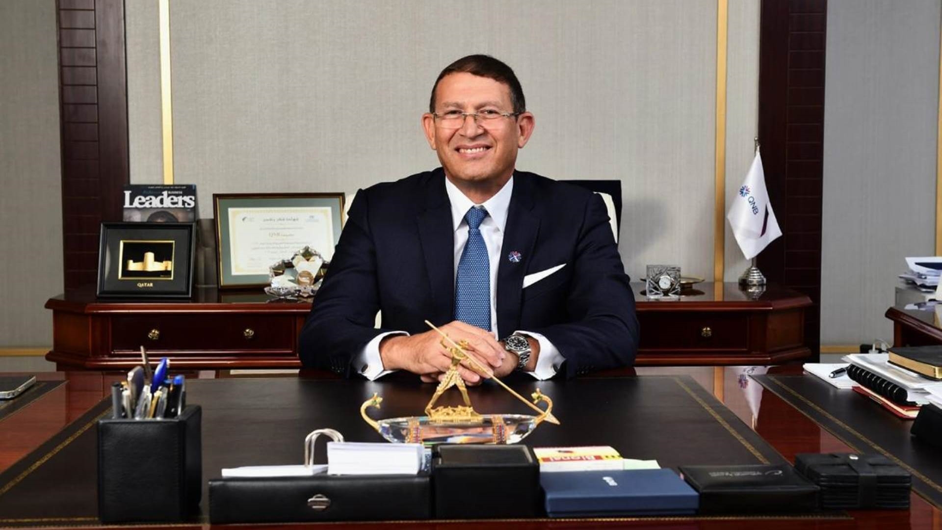محمد بدير الرئيس التنفيذي لبنك QNB مصر FirstBank