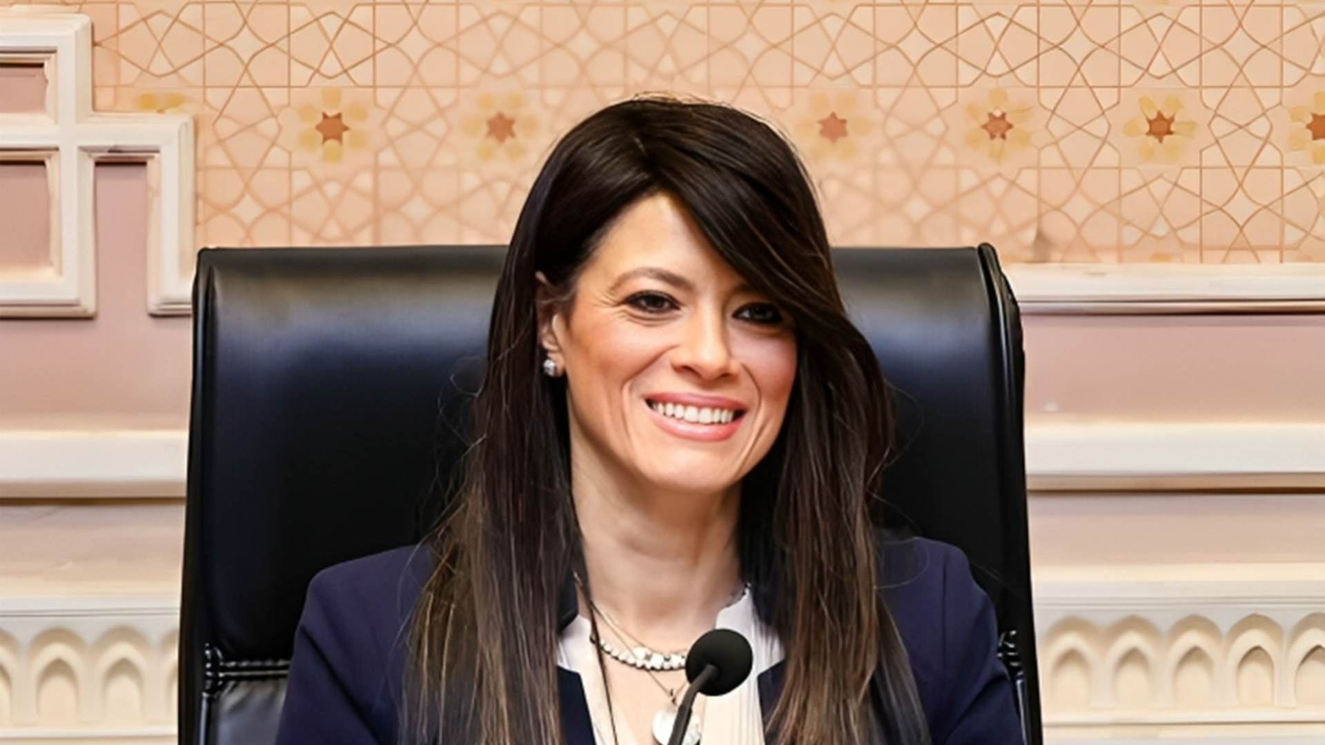 رانيا المشاط وزيرة التخطيط والتنمية الاقتصادية والتعاون الدولي FirstBank