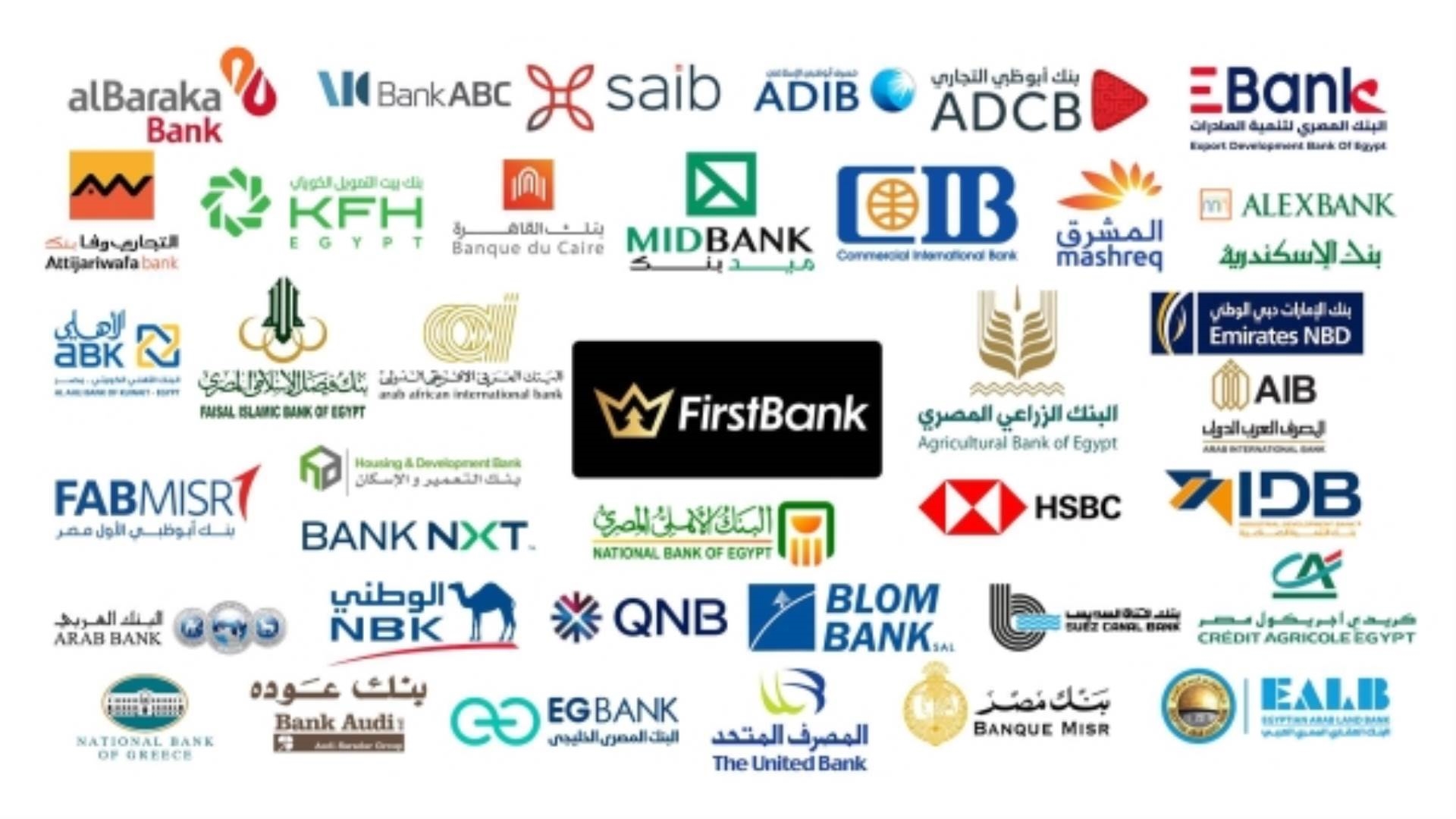 البنوك العاملة بالقطاع المصرفي المصري FirstBank