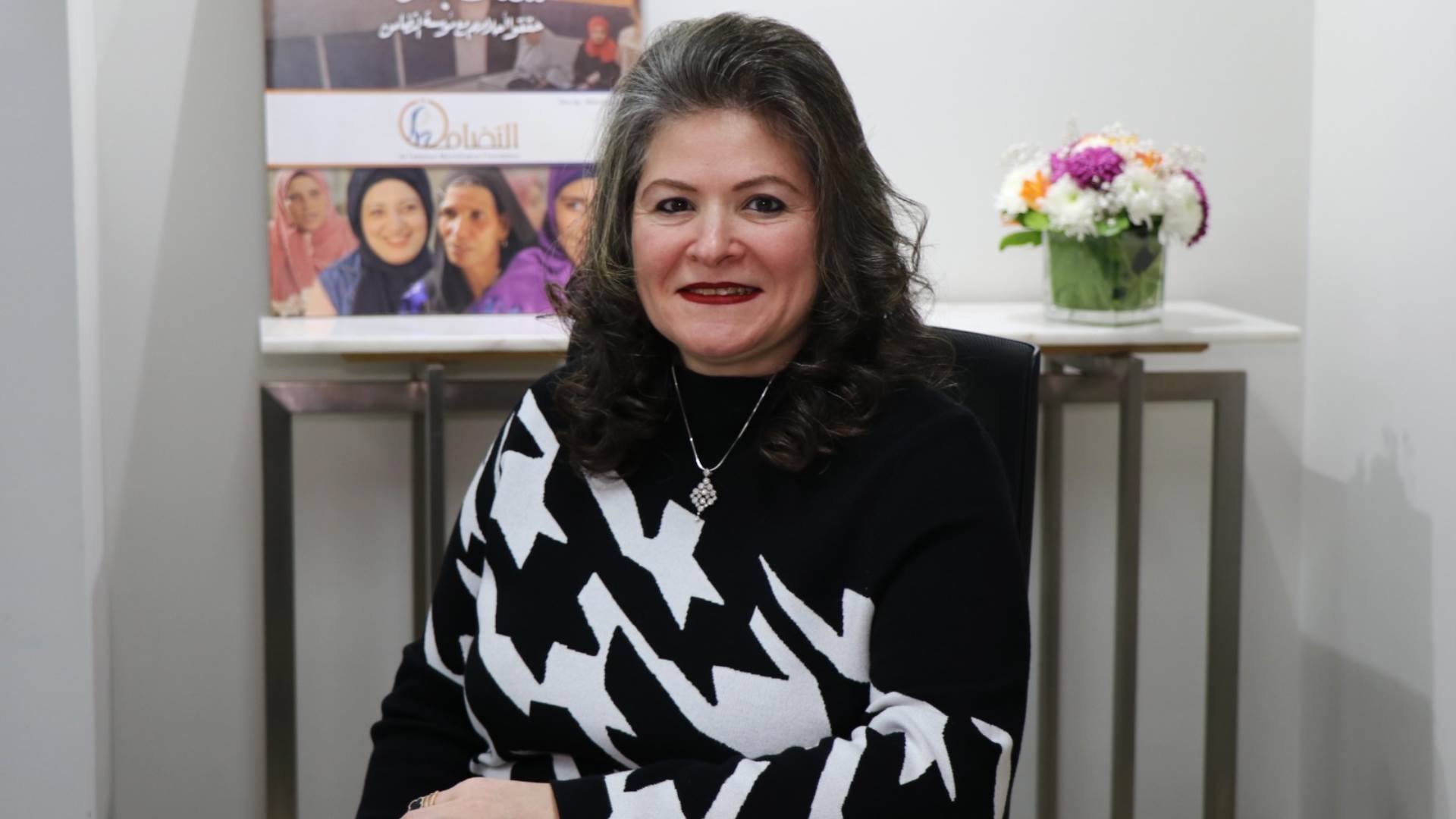 منى ذو الفقار الرئيس التنفيذي لمؤسسة التضامن للتمويل الأصغر FirstBank