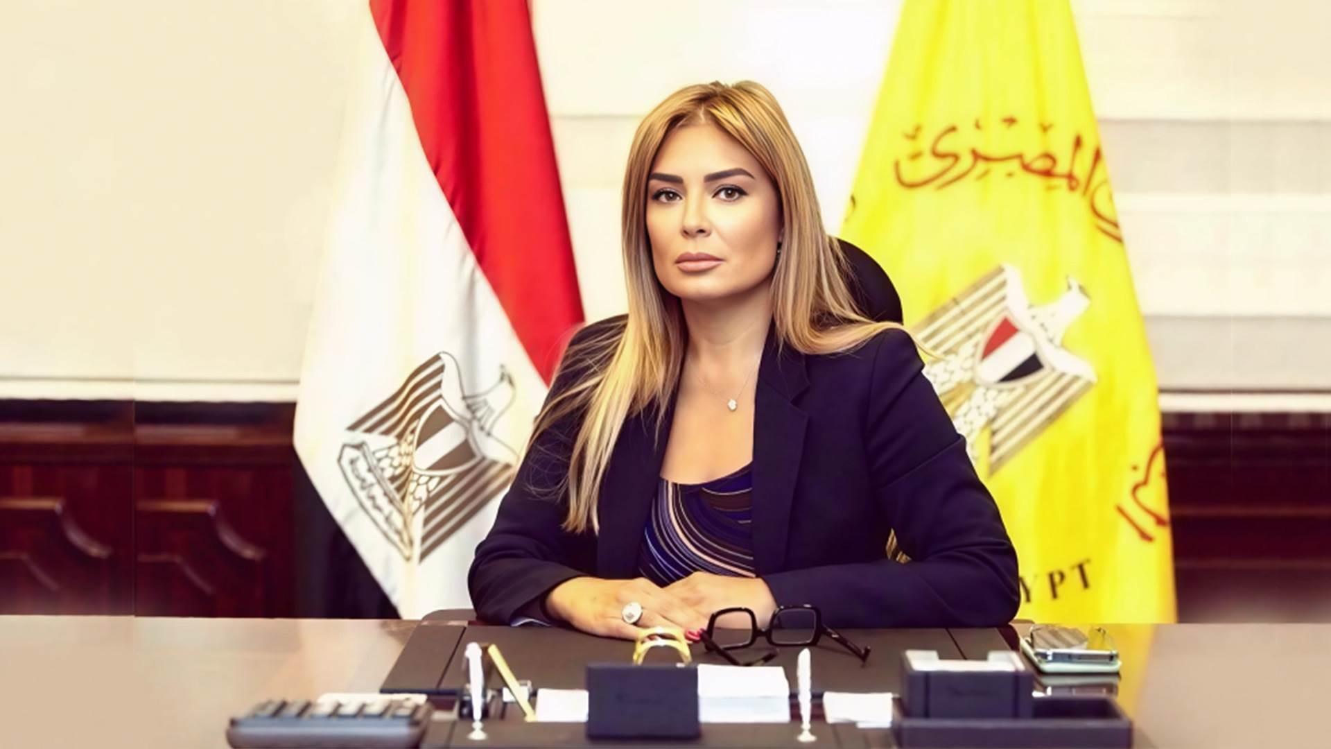 غادة توفيق وكيل محافظ البنك المركزي المصري FirstBank