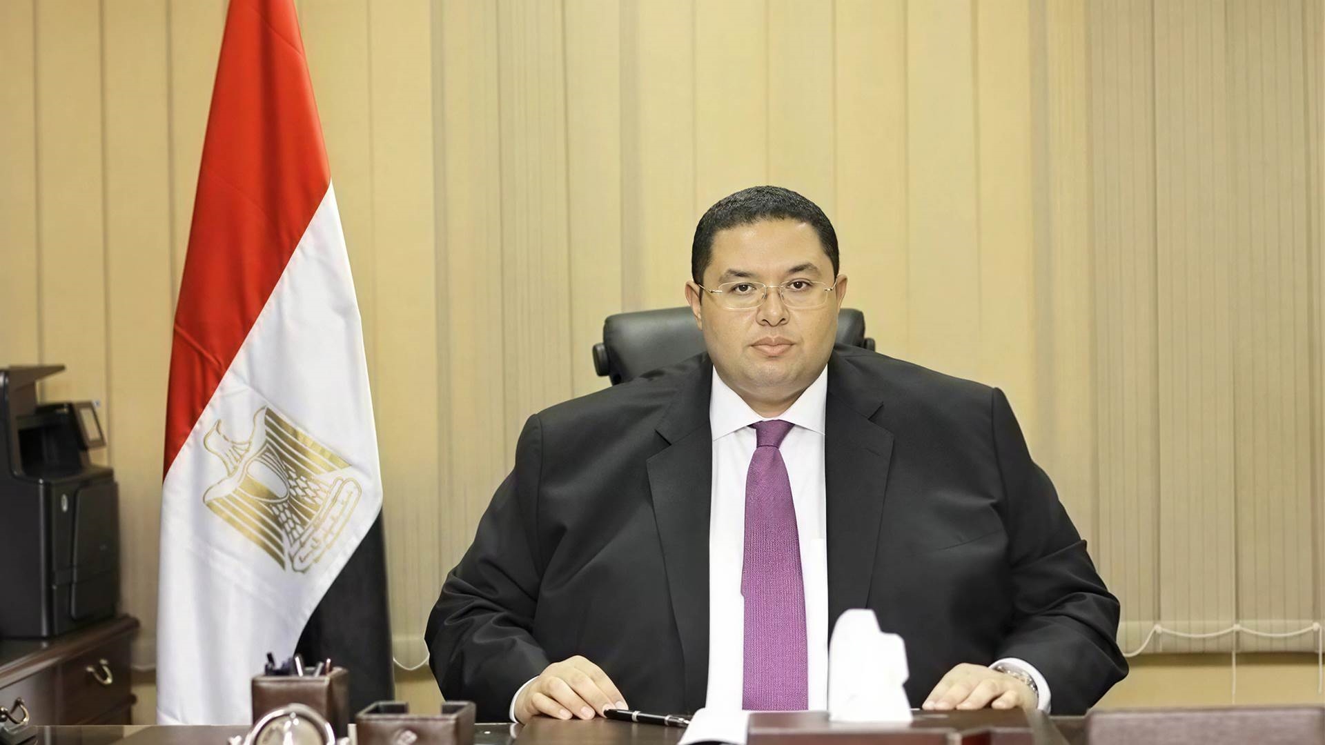 أيمن حسين نائب أول محافظ البنك المركزي المصري لقطاع تكنولوجيا الأعمال  FirstBank