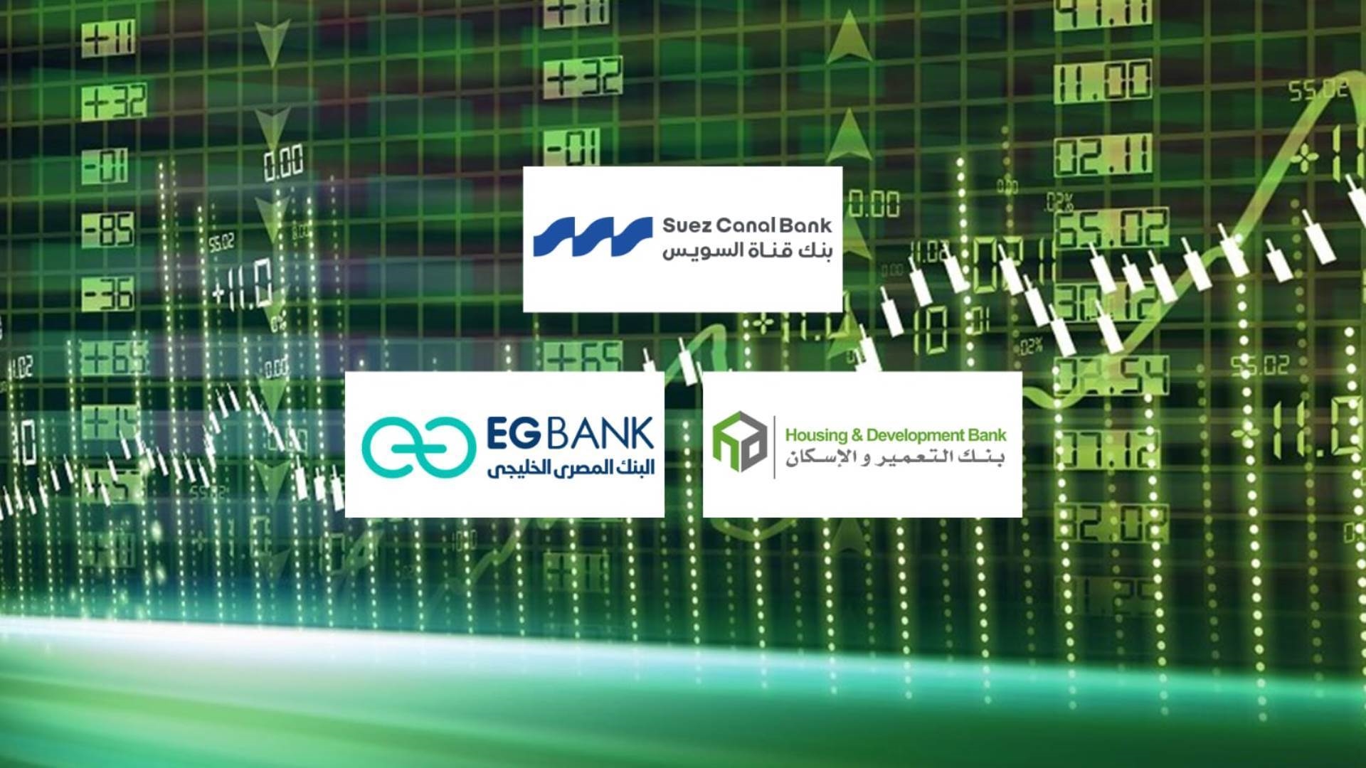 «بنك قناة السويس» و«التعمير والإسكان» و«EGBANK» أسرع البنوك المدرجة بالبورصة نموًا في صافي الدخل من العائد خلال 2025