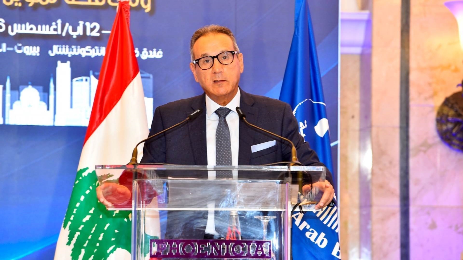 محمد الإتربي رئيس مجلس إدارة اتحاد المصارف العربية والرئيس التنفيذي للبنك الأهلي المصري  FirstBank