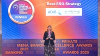 «ADIB-Egypt» يحصد جائزة «أفضل استراتيجية للحوكمة البيئية والاجتماعية» لعام 2025 من مؤسسة «MEED»