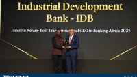 الرئيس التنفيذي لبنك التنمية الصناعية يحصد جائزة «Best Transformational CEO in Banking Africa 2025» من «International Business Magazine»