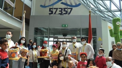 بالصور: زيارة موظفي البنك الأهلي الكويتي- ABK لمستشفى 57357 