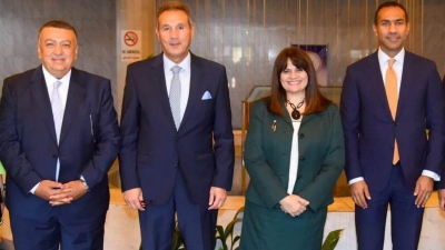 وزيرة الهجرة تبحث مع محمد الإتربي لتقديم خدمات مصرفية المصريين بالخارج