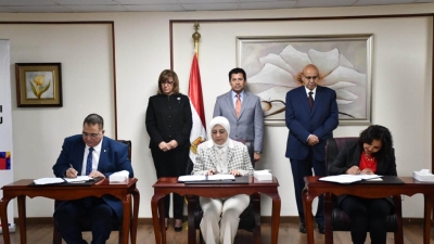 وزارة الشباب توقع بروتوكولي تعاون مع جامعة النيل وبنك «IDB» لدعم ريادة الأعمال