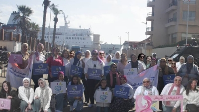 منتدي «لكي» يزور أكبر مكتبة عائمة «لجوس هوب» الألمانية بميناء بورسعيد