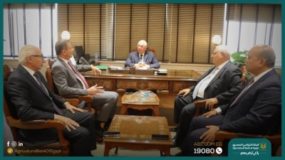 وزير الزراعة يستقبل علاء فاروق للبحث عن سبل التمويل الزارعي