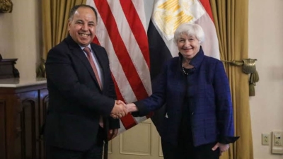 وزيرة الخزانة الأمريكية تؤكد الدعم القوي لمصر ومواصلة العمل المشترك بشأن القضايا الثنائية والإقليمية