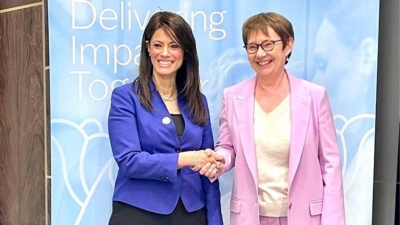 وزيرة التعاون: الاتحاد الأوروبي سيوفر 1.8 مليار يورو ضمانات لتشجيع استثمارات القطاع الخاص في مصر