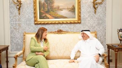 وزيرة التخطيط تلتقي رئيس مجموعة البنك الإسلامي لبحث آليات تعزيز التعاون المستقبلي