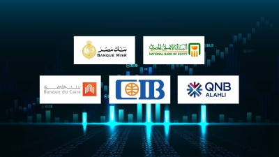 «الأهلي المصري» و«مصر» و«QNB» و«CIB» أكبر البنوك في الحصص السوقية للقروض بالقطاع المصرفي المصري