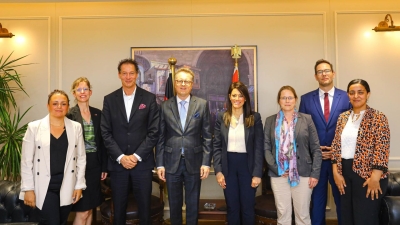 وزيرة التعاون توقع اتفاق تمويل بقيمة 103 مليون يورو مع ألمانيا