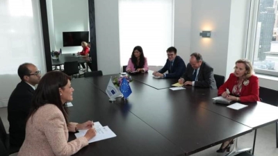 وزيرة التخطيط تبحث مع رئيسة بنك الاستثمار الأوروبي آليات تعزيز التعاون المستقبلي