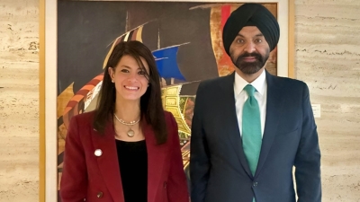 وزيرة التخطيط تُطالب البنك الدولي بتطوير نماذج للنمو الاقتصادي لدعم الدول النامية