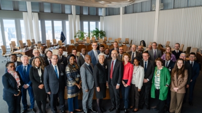 البنك المركزي المصري يشارك في حوار رفيع المستوي بشأن سياسات تغير المناخ