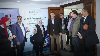 وزير الزراعة يتفقد ندوات الشمول المالي للبنك الزراعي المصري بمحافظة الأقصر