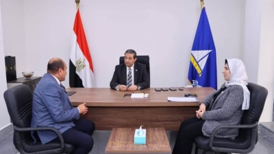 البنك الزراعى المصري يبحث سُبل تعزيز التعاون المشترك مع محافظ دمياط