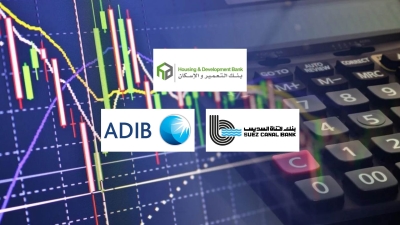 «التعمير والإسكان» و«قناة السويس» و«ADIB» أكفأ البنوك المدرجة بالبورصة في تحقيق عائد على أموال المساهمين خلال 2024
