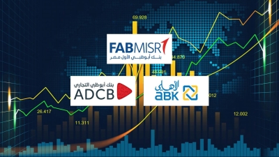 «أبوظبي الأول» و«الأهلي الكويتي - مصر» و«أبوظبي التجاري» أسرع البنوك الخليجية العاملة في مصر نموًا في صافي الأرباح خلال 2024