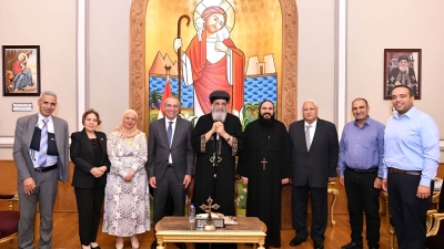رئيس البنك الزراعي يلتقي قداسة البابا تواضروس الثاني لتعزيز التعاون والتوسع في تمويل مشروعات الأديرة