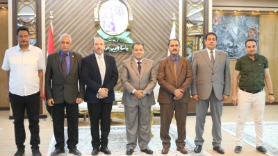 البنك الزراعي المصري يناقش أوجه التعاون المشترك مع جامعة جنوب الوادي