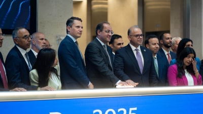 رئيس هيئة الرقابة المالية يشارك في افتتاح جلسة تداول بورصة لندن ضمن فعاليات «يوم مصر» بالمملكة المتحدة