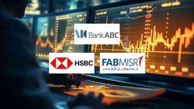 «ABC» و«FABMISR» و«HSBC» أسرع البنوك الأجنبية العاملة في مصر نموًا في صافي الدخل من العائد آخر 3 سنوات