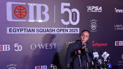 هانيا الحمامي تتوج بلقب السيدات في بطولة CIB المفتوحة للإسكواش 2025
