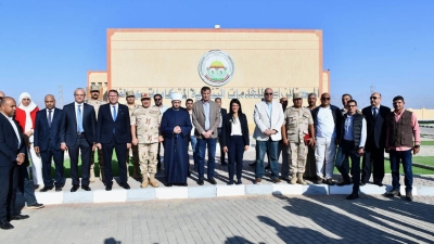 «QNB» مصر ومركز بحوث الصحراء يوزعان مشروعات تنموية على المزارعين في سهل القاع بجنوب سيناء