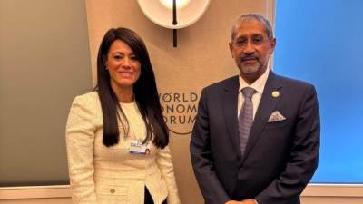 وزيرة التخطيط تلتقي الرئيس الجديد للمصرف العربي للتنمية الاقتصادية في أفريقيا لبحث سبل تعزيز العلاقات المشتركة