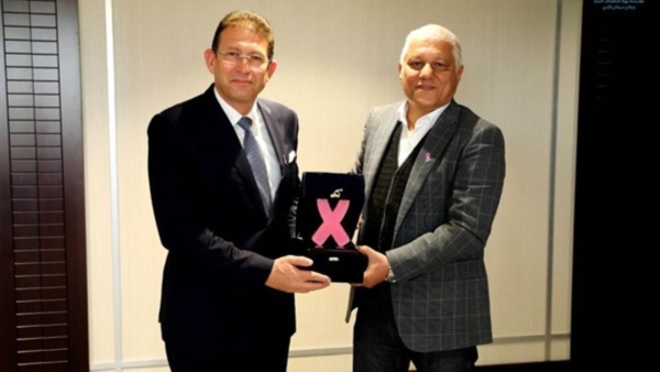 بنك QNB الأهلي يتلقى درع التكريم إهداء من مؤسسة بهية لدوره البارز في مجال المسؤولية المجتمعية