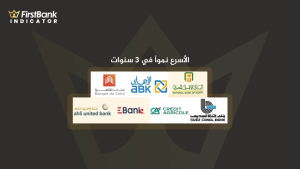 «الأهلي» و«EBANK» و«الأهلي المتحد» و«القاهرة» أسرع البنوك نموًا في قروض المؤسسات آخر 3 سنوات