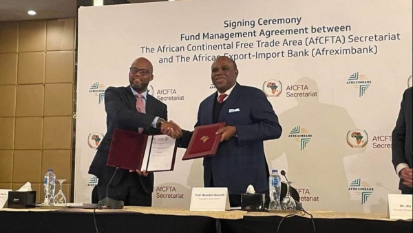 أفريسكيم بنك يوقع إتفاقية تمويل لصندوق التكيف لمنطقة التجارة الحرة الأفريقية بمليار دولار
