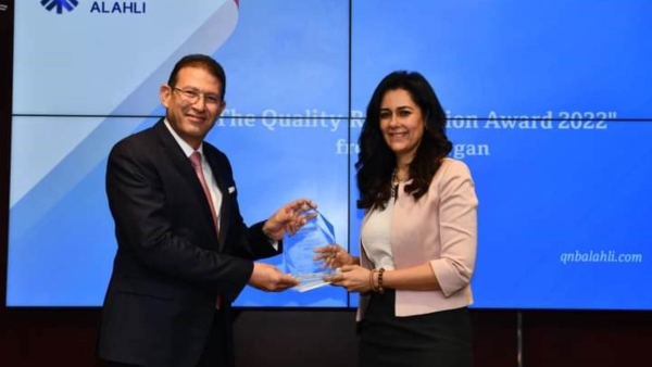بنك «QNB» الأهلي يحصل على جائزتي «تقدير جودة المدفوعات لعام 2022»