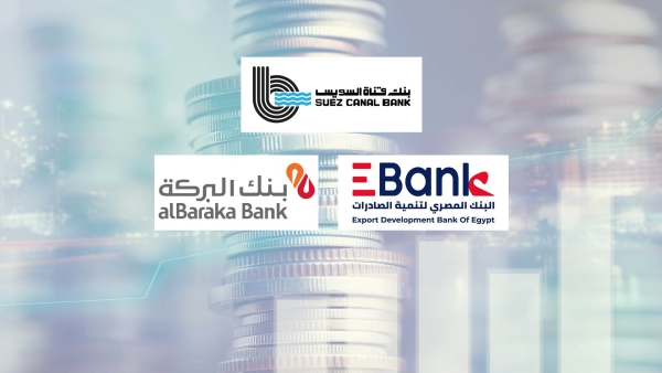 «قناة السويس» و«EBANK» و«البركة» أكثر البنوك المدرجة تركيزًا على قروض المؤسسات بنهاية 2022