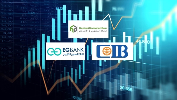 «التعمير» و«CIB» و«EGBANK» أسرع البنوك المدرجة نموًا في ودائع الأفراد خلال الربع الأول 2023