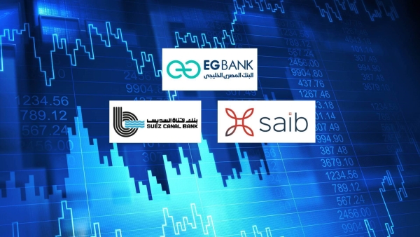 «EGBANK» و«saib» وبنك قناة السويس أكثر البنوك المدرجة تركيزًا على القروض المشتركة بنهاية مارس 2023