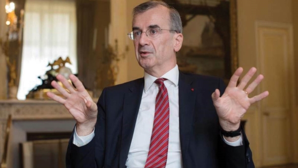 محافظ البنك المركزي الفرنسي: يرفض رفع معدل المستهدف للتضخم من «المركزي الأوروبى»