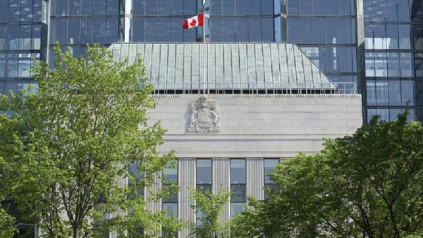 «المركزي الكندي» يرفع أسعار الفائدة بمقدار 25 نقطة أساس إلى 5%