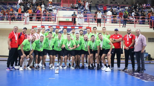 نادي البنك الأهلي المصري يحصد برونزية البطولة العربية لكرة اليد